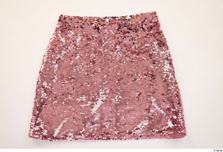 Riva Clothes  339 clothing pink sequin shiny mini skirt…